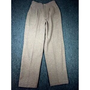 Vintage Thats Me Dress Slacks Pants Women 5/6 Multi Tweed High Rise Straight Leg